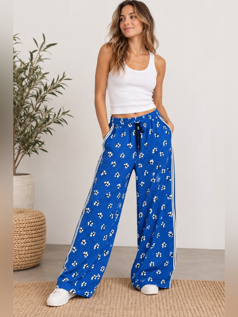 SUNCOO wide leg Jake wide leg trousers
